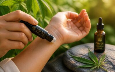 Soothe aches fast with cbd oil roller for targeted relief.